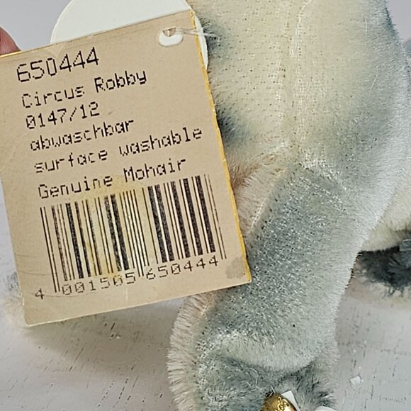 Steiff Limited Edition Circus Robby Seal Plush Toy W/ Tags And Ball #650444 - Picture 10 of 11